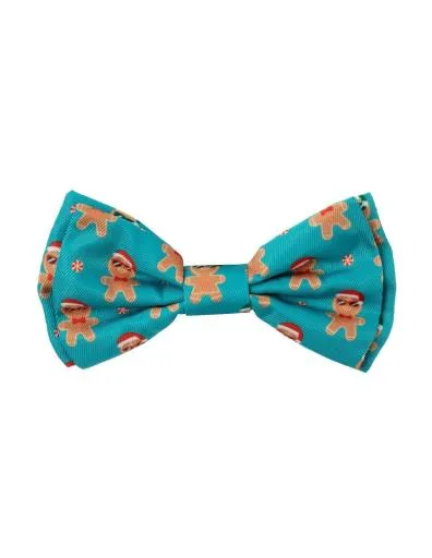 Pajarita Ginger Homies con Estampado de Galletas para Perros L