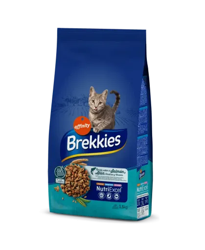 Pienso Adult Salmón y Atún con Verduras y Cereales para Gatos 15 Kg
