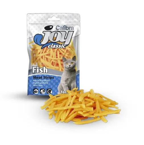 Snack Joy Classic de Pescado en Tiras para Gatos 70 GR
