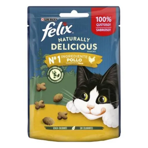 Snacks Naturally Delicious de Pollo para Gatos 50 GR