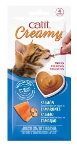 Creamy Salmón y Gambas 4x10 gr