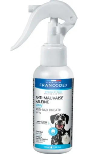 Suplemento en Spray para el Mal Aliento en Perros y Gatos 100 ml