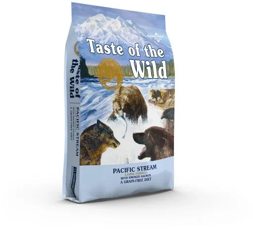 Pacific Stream Pienso con Salmón Ahumado para Perros 2 KG