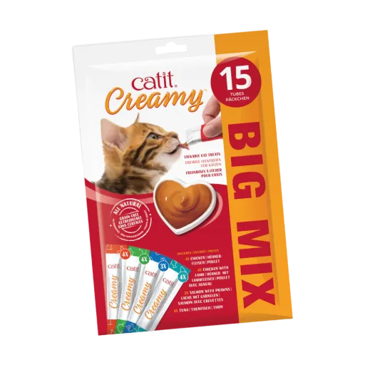 Multipack Creamy con Superalimentos de Pollo, Cordero, Salmón y Atún