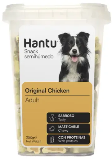 Snack Original Semihúmedo de Pollo para Perros 200 GR