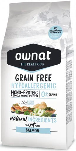 Pienso Grain Free Hypoallergenic Mono-Proteic de Salmón para Perros