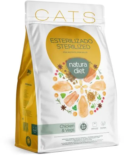 Pienso para Gatos Sterilized de Pollo 400 GR