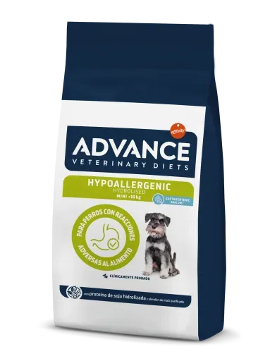 Pienso Hypoallergenic con Proteina de Soja Hidrolizada para Perros
