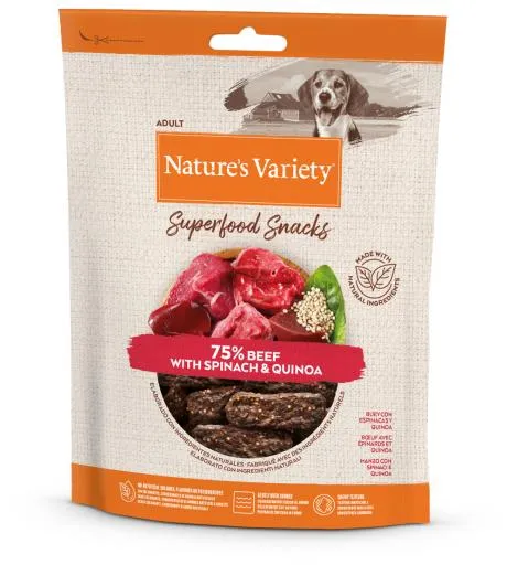 Snacks Superfoods de Ternera para Perros 85 gr