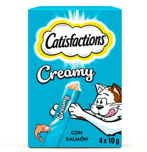 Catisfaction Creamy Salmon para Gatos 10 GR