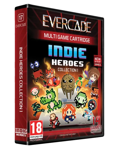 Cartucho Evercade Indie Heroes 1