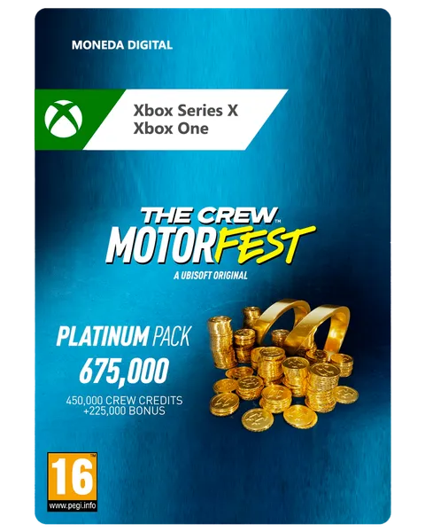 The Crew Motorfest 675,000 VC Platinum Pack