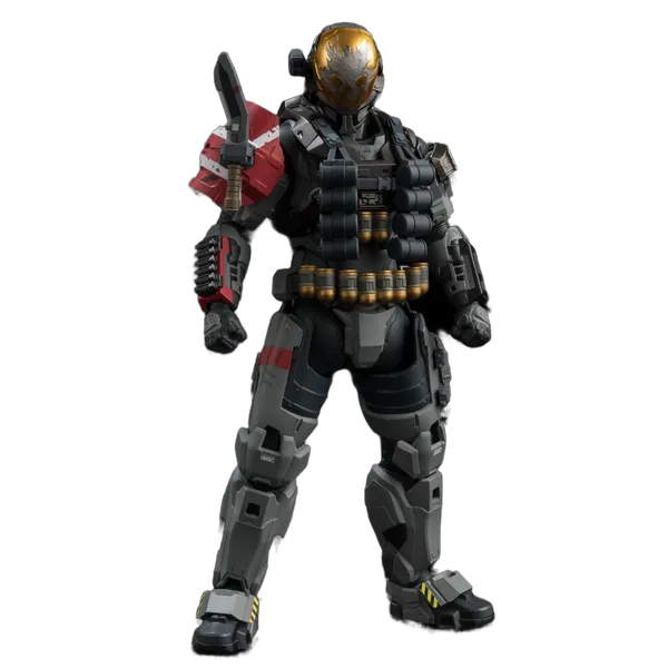Figura Emile-A239 (Noble Four) Halo: Reach Figura 1/12 1000Toys