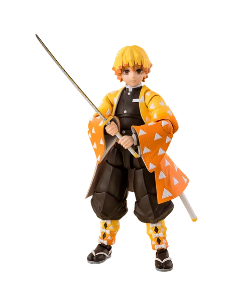 Figura Zenitsu Agatsuma Demon Slayer Kimetsu no Yaiba SH Figuarts