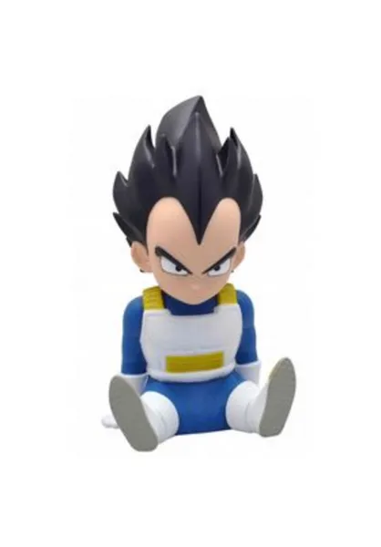 Vegeta Sentado Chibi Hucha 15 cm Pvc Dragon Ball