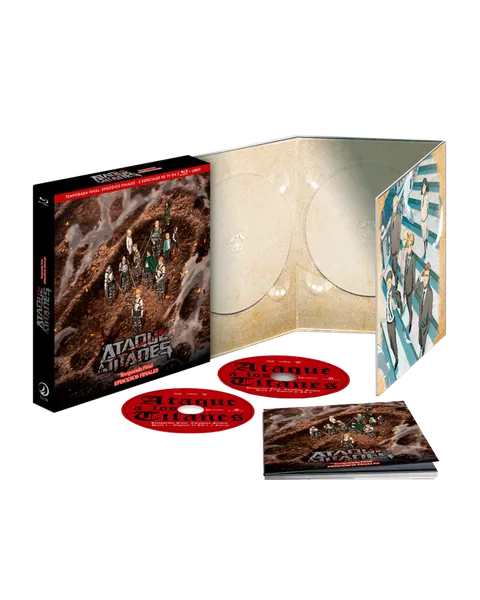 Ataque a Los Titanes - Los Capítulos Finales Edición Blu-ray