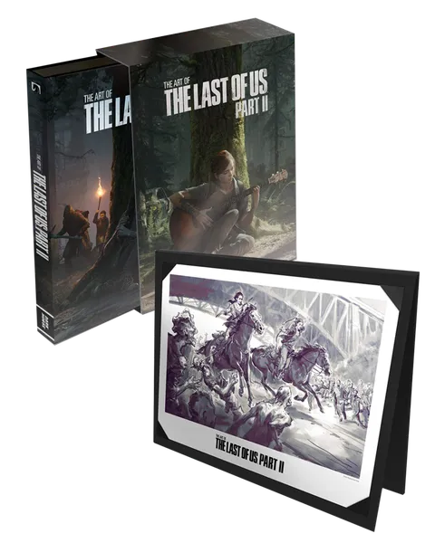 Libro El Arte de The Last of Us Parte II Deluxe Edition