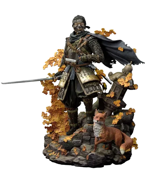 Estatua Ghost of Tsushima 1/4 Jin Sakai 58 cm