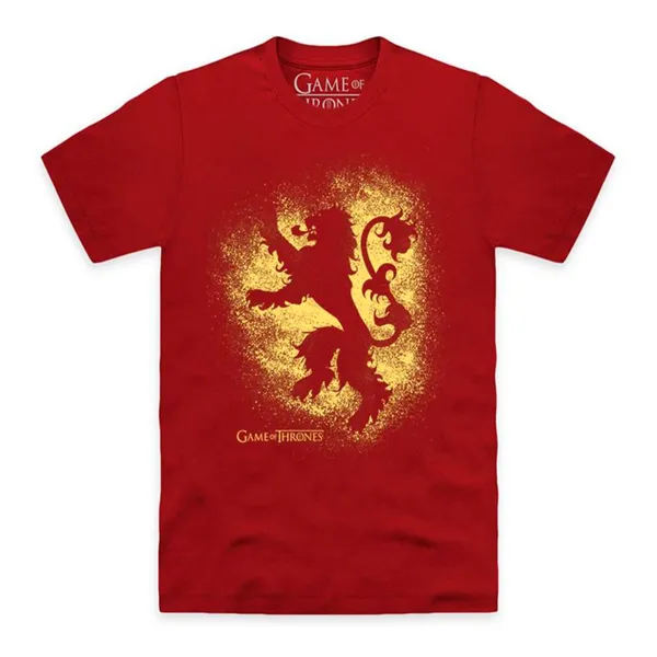 Juego De Tronos - Camiseta Lannister Lion Talla L