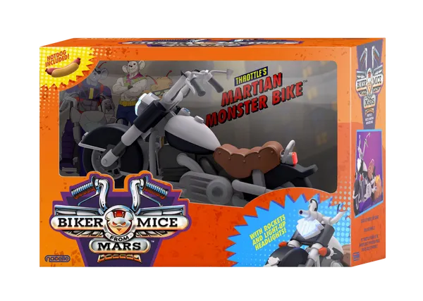 Figura Throttle's Martian Monster Bike Los Motorratones de Martes Nacelle 23cm