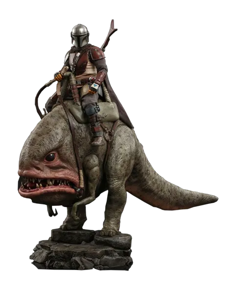 Figura Mandalorian & Blurrg The Mandalorian 37 cm