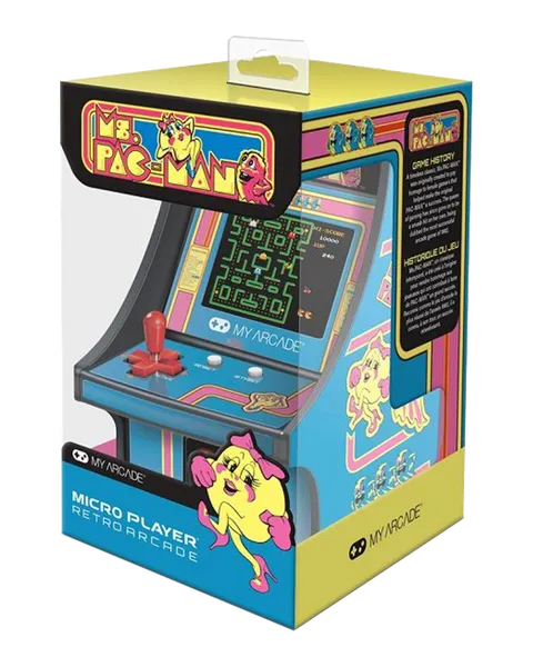 Consola Micro Player Miss Pac-Man My Arcade