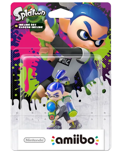 Figura Amiibo Splatoon Boy (Serie Splatoon)