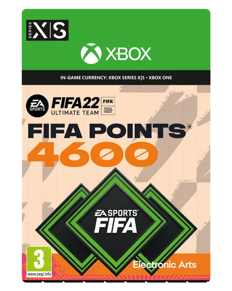 FIFA 22: Ultimate Team 4600 Puntos FUT