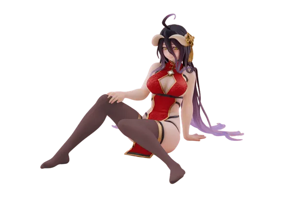 Figura Albedo Overlord Chinese Dress Ver. Desktop Cute Taito