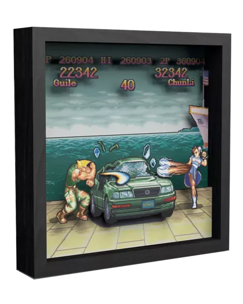 Pixel Frames Street Fighter Car