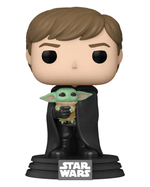Figura POP! Luke Skywalker con Grogu Star Wars 16cm
