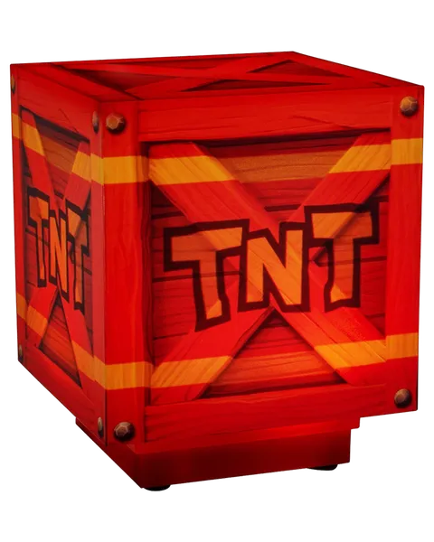 Lámpara 3D Crash Bandicoot TNT 10 cm (Con sonido)