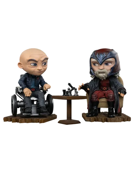 Figura Mini Xavier y Magneto Iron Studios Avengers: Doomsday 17 cm