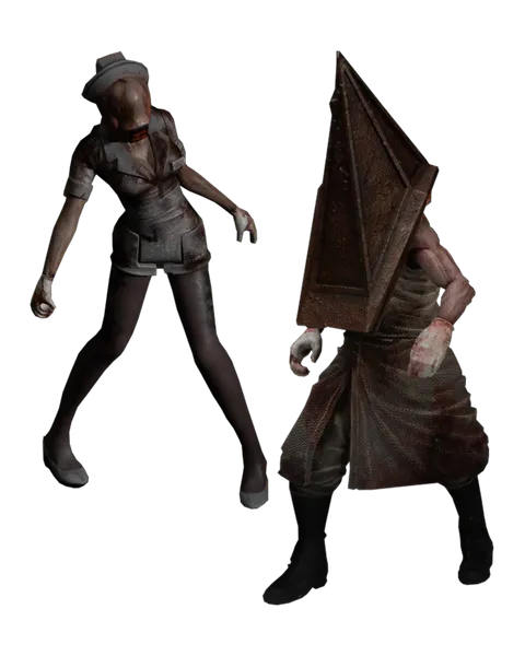 Pack 2 Figuras Silent Hill 2 Edición Deluxe 9 cm