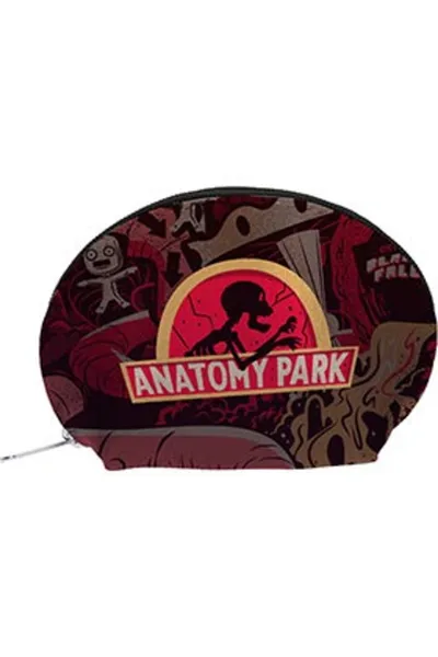 Estuche Ovalado Anatomy Park Rick Y Morty