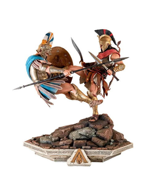 Diorama Resina Alexios Assassin's Creed: Odyssey Spartan Kick 1/6 Pure Arts