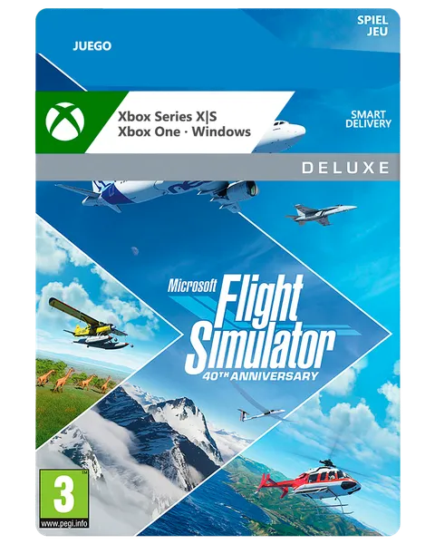 Flight Simulator 40th Anniversary Edición Deluxe