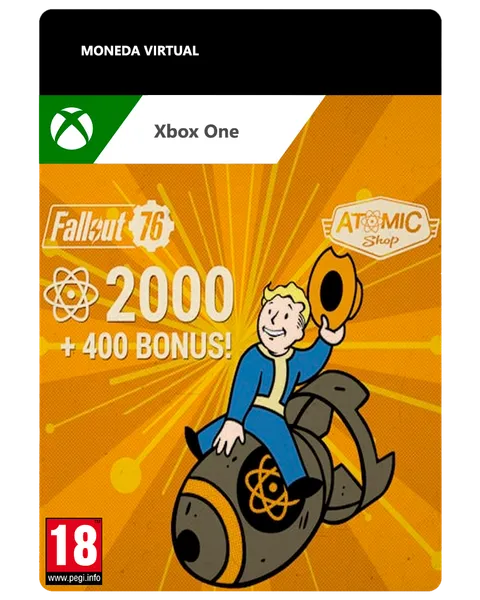 Fallout 76 2000 átomos + 400 extra