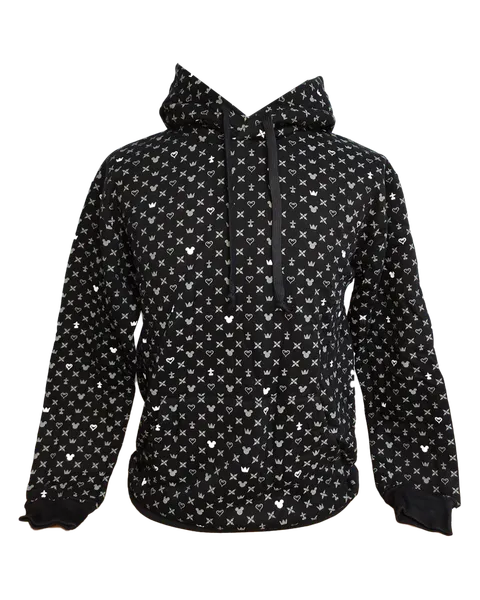 Sudadera Kingdom Hearts Negra Talla S