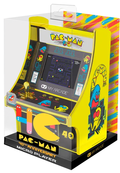 Consola Micro Player Pro PacMan 40th Aniversario My Arcade