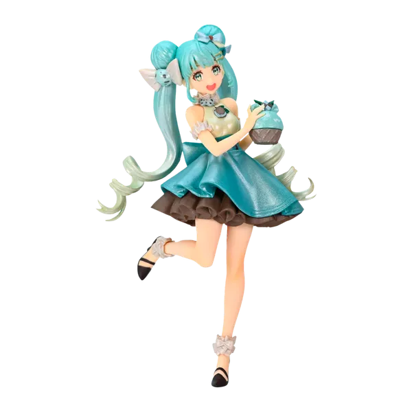 Figura Hatsune Miku Chocolate Mint Pearl Sweet Sweets Series 17 cm