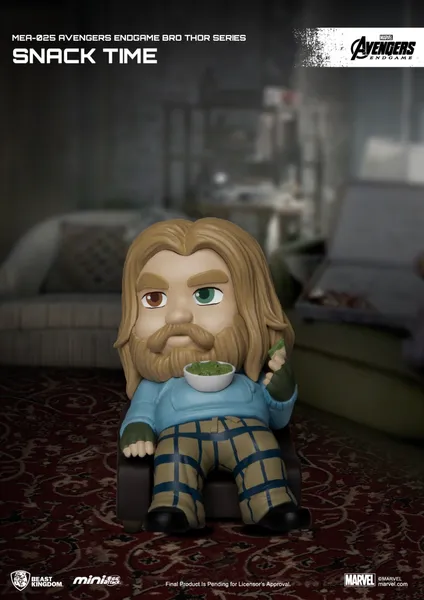 Figura Mini Egg Attack Marvel Los Vengadores Endgame Bro Thor Snack