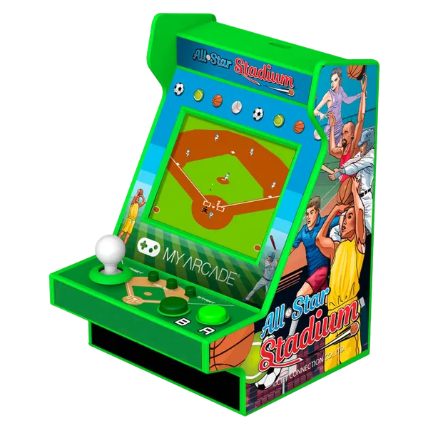 Consola Nano Player All Star Stadium My Arcade 207 Juegos