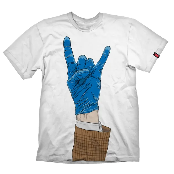 Camiseta Payday 2 Devil Horns White XXL