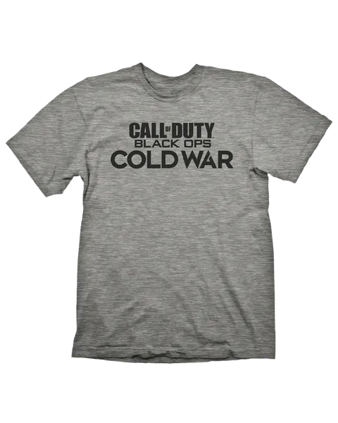 Camiseta gris Logo Call of Duty: Cold War Talla XXL