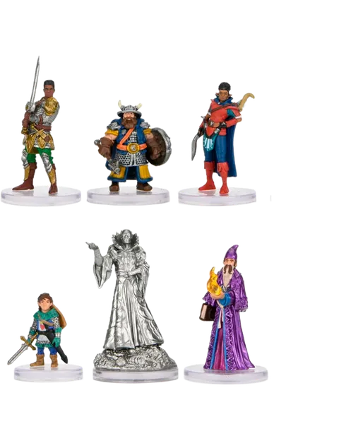 Set de figuras Heroes of Hellfire Stranger Things Dungeons & Dragons