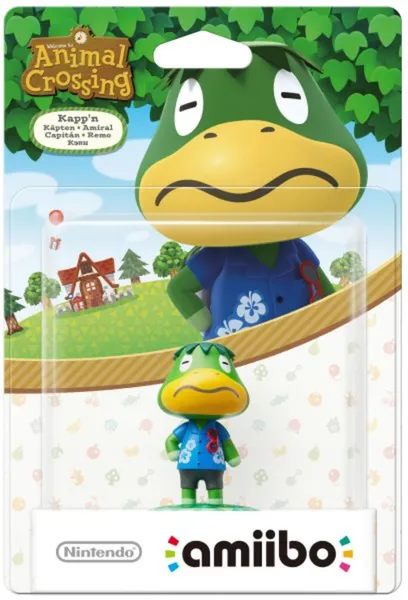 Figura Amiibo Capitán (Serie Animal Crossing)