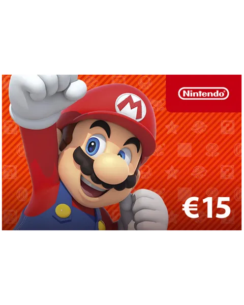 Tarjeta Prepago Nintendo eShop 15€