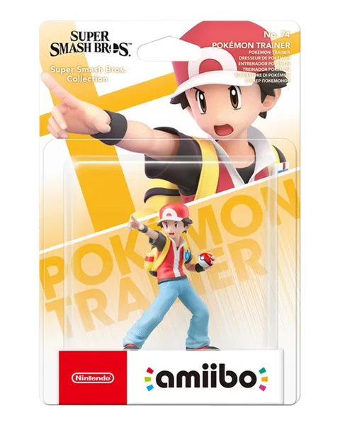 Figura Amiibo Entrenador Pokémon (Super Smash Bros. Ultimate)