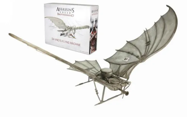 Figura 60cm Planeador Leonardo Da Vinci Assassins Creed: La Hermandad